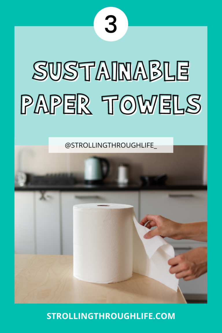 3 Recycled + Bamboo Paper Towels